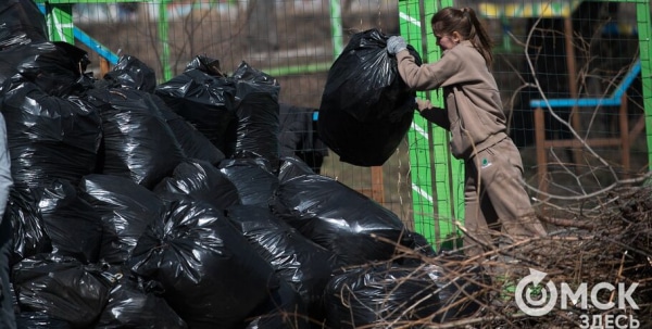 Омичи на бегу приберут "генеральский" сквер