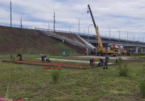 В Омске начнётся ремонт развязки у Ленинградского моста и прилегающих улиц