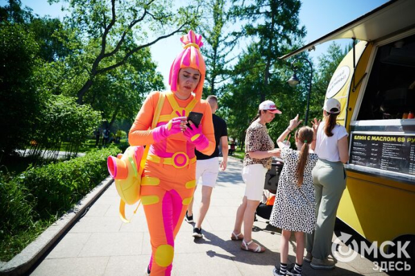 В Омске состоялся традиционный "зелёный" забег