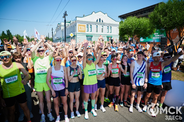 В Омске состоялся традиционный "зелёный" забег