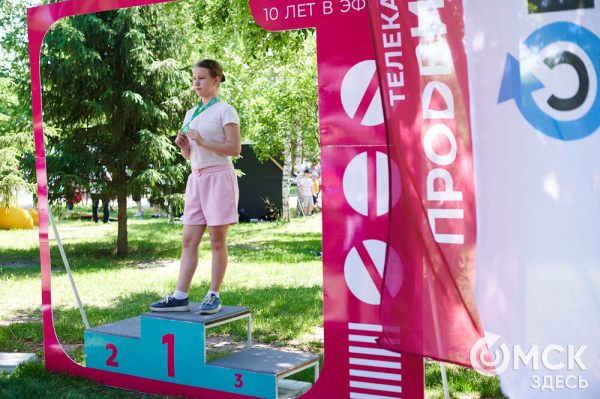 В Омске состоялся традиционный "зелёный" забег