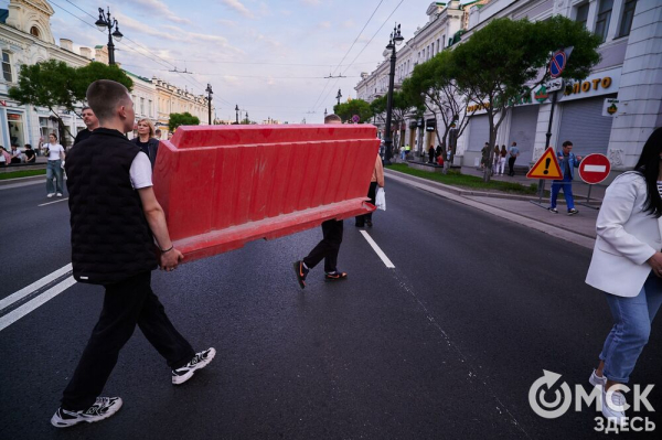 Первый пешеходный Любинский: как началась череда перекрытий в центре Омска