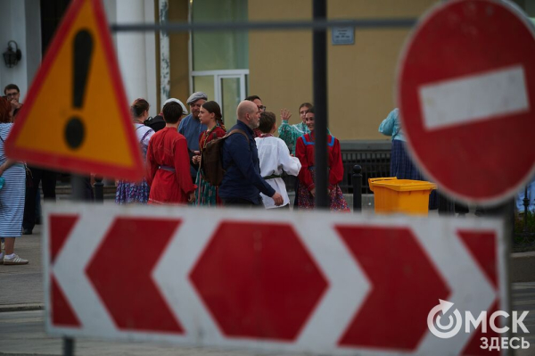 Первый пешеходный Любинский: как началась череда перекрытий в центре Омска