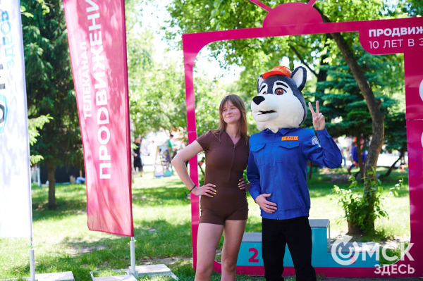 В Омске состоялся традиционный "зелёный" забег