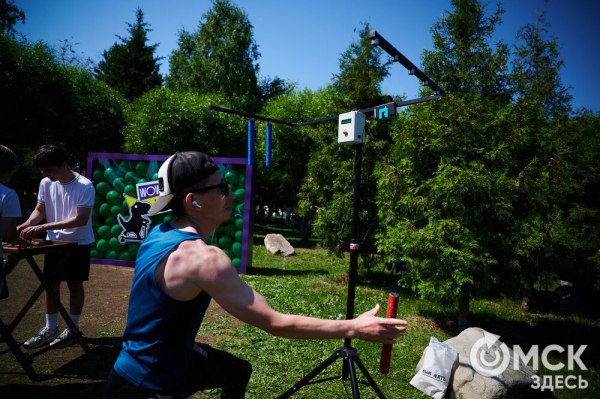 В Омске состоялся традиционный "зелёный" забег