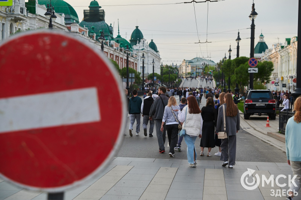 Первый пешеходный Любинский: как началась череда перекрытий в центре Омска