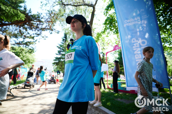 В Омске состоялся традиционный "зелёный" забег