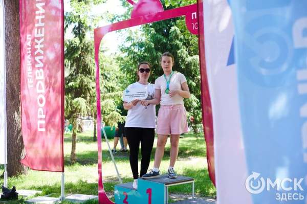 В Омске состоялся традиционный "зелёный" забег