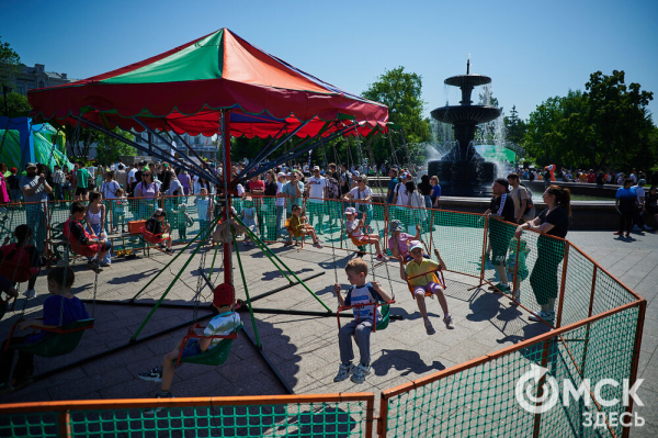 В Омске состоялся традиционный "зелёный" забег