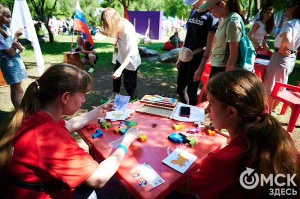 В Омске состоялся традиционный "зелёный" забег
