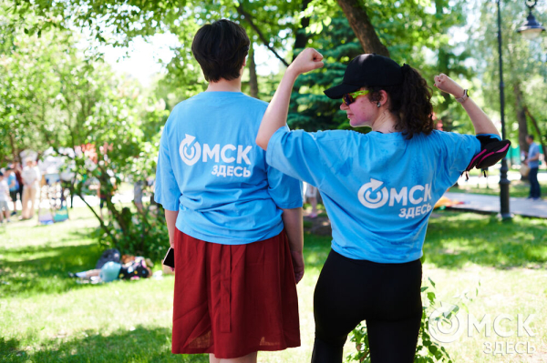 В Омске состоялся традиционный "зелёный" забег