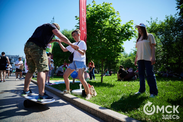 В Омске состоялся традиционный "зелёный" забег