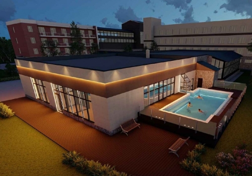 В Омске построят спа-комплекс с уличным бассейном