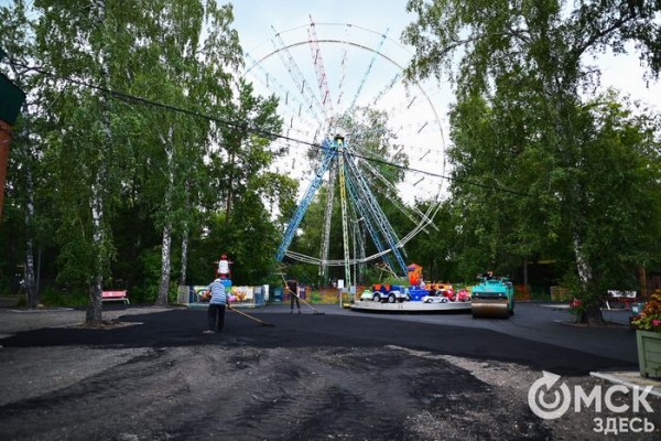 Сайдинг, асфальт и система распознавания лиц: что делают с парком им. 30-летия ВЛКСМ