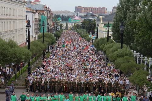 Хоценко принял участие в крестном ходе ко Дню Крещения Руси в Омске