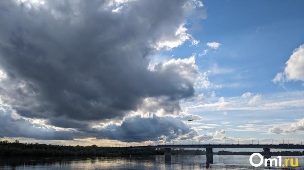 В Омске вновь загремит: ожидаются гроза и дождь
