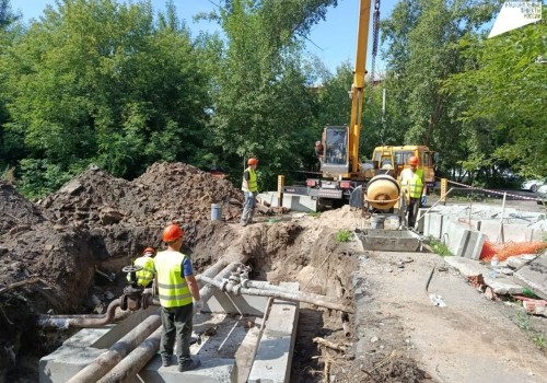 В Омске обновят 30 км коммунальных сетей