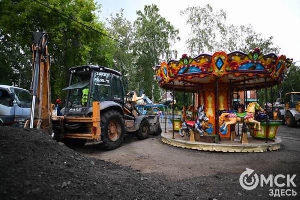 Сайдинг, асфальт и система распознавания лиц: что делают с парком им. 30-летия ВЛКСМ