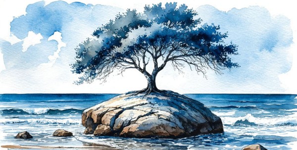 "Даже на камнях растут деревья". Омичи создали мурал на арктическом фестивале