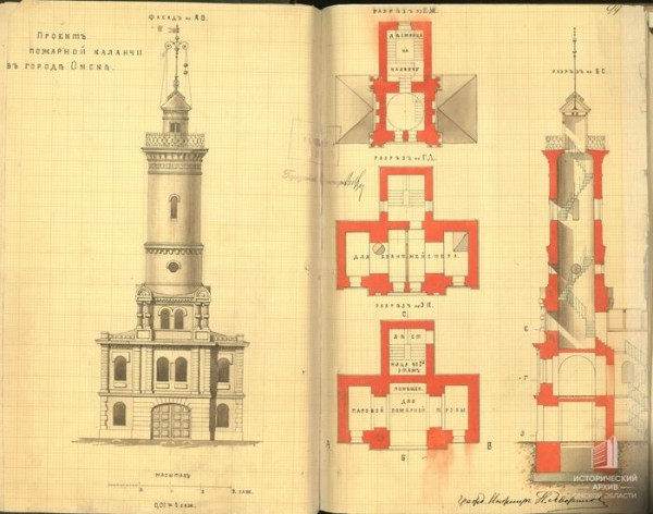 Не зря спасли от сноса: как менялась омская каланча за 110 лет