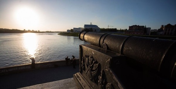 Пушку на слиянии двух омских рек отремонтируют