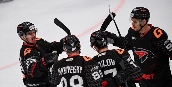 Три очка Окулова принесли "Авангарду" победу над "Барысом"