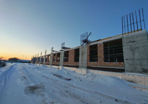 В&nbsp;Одесском районе построен первый этаж новой школы