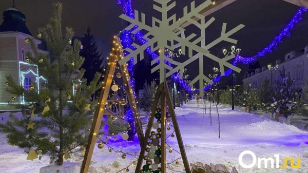 Погода в Омске на Новый год: дождь, гололёд и ветер до 17 м/с