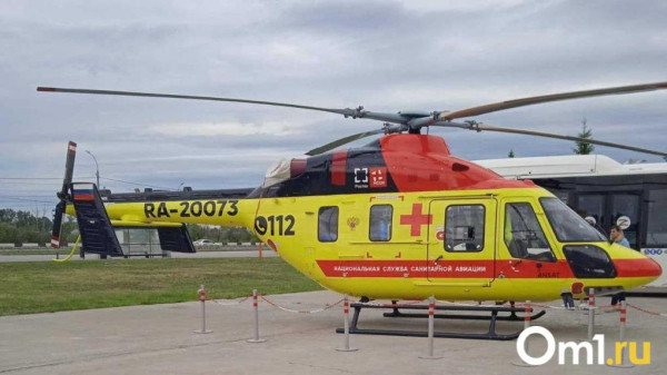 Омичи с инфарктами и недоношенные малыши: в минздраве рассказали, кого доставляли вертолётом в больницы