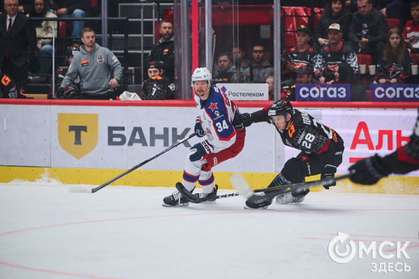 "Авангард" выиграл обе домашние игры у ЦСКА