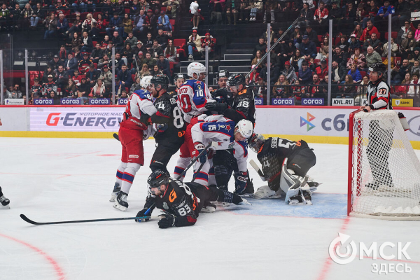 "Авангард" выиграл обе домашние игры у ЦСКА