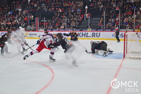 "Авангард" выиграл обе домашние игры у ЦСКА