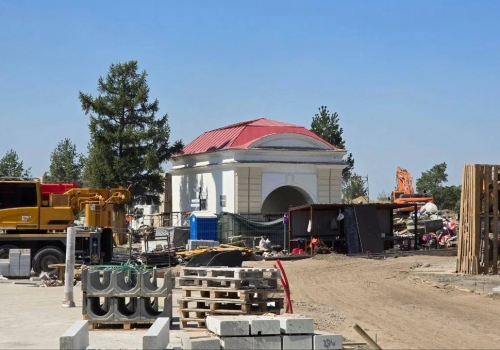 Реставрация ворот Омской крепости завершена