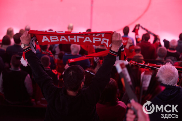 Фоторепортаж: омский "Авангард" в шаге от выхода в финал Кубка Гагарина