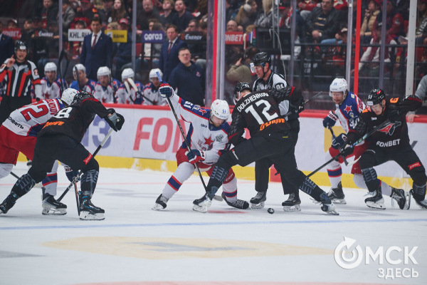 "Авангард" выиграл обе домашние игры у ЦСКА