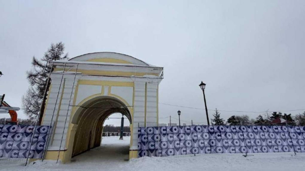 Омичам показали, как выглядит Омская крепость после начала работ по благоустройству