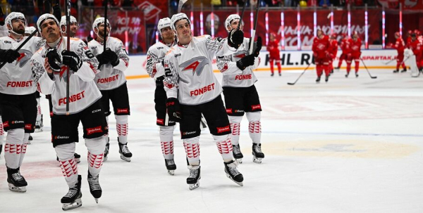 "Авангард" начал выездную серию с крупной победы над "Спартаком" "Авангард" начал выездную серию с крупной победы над "Спартаком"