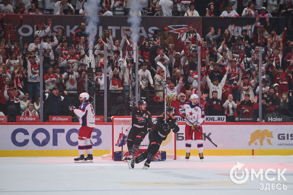 "Авангард" выиграл обе домашние игры у ЦСКА