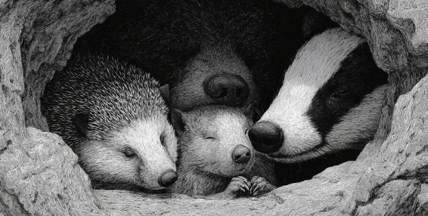 Ежи в отключке, медведь дремлет. У кого в лесу сон лучше Ежи в отключке, медведь дремлет. У кого в лесу сон лучше