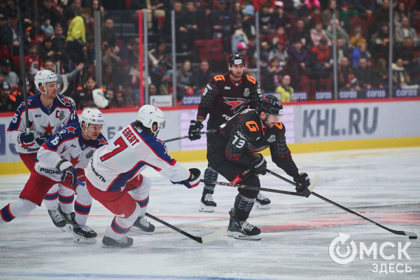 "Авангард" выиграл обе домашние игры у ЦСКА