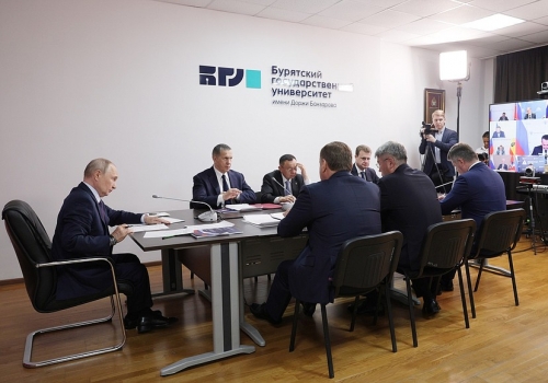 Путин: Омская область в&nbsp;числе лидеров по&nbsp;организации общественного транспорта
