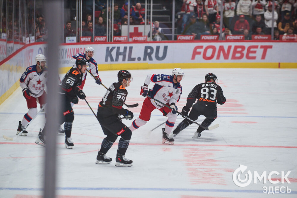 "Авангард" выиграл обе домашние игры у ЦСКА