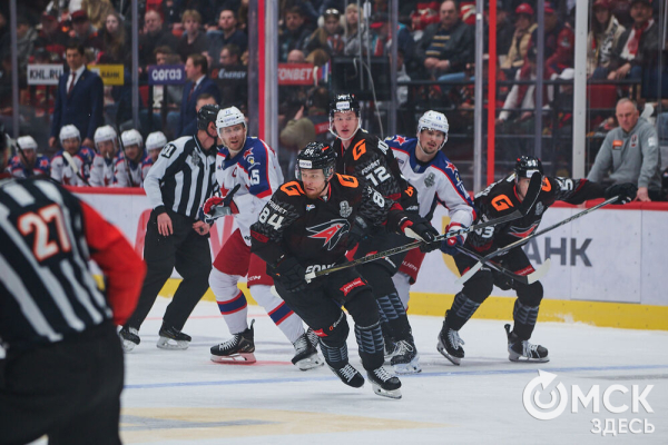 "Авангард" выиграл обе домашние игры у ЦСКА