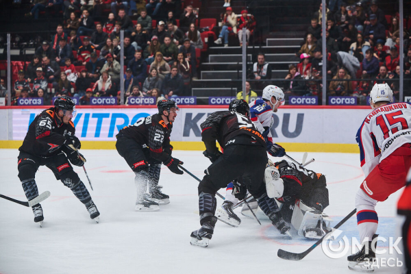 "Авангард" выиграл обе домашние игры у ЦСКА