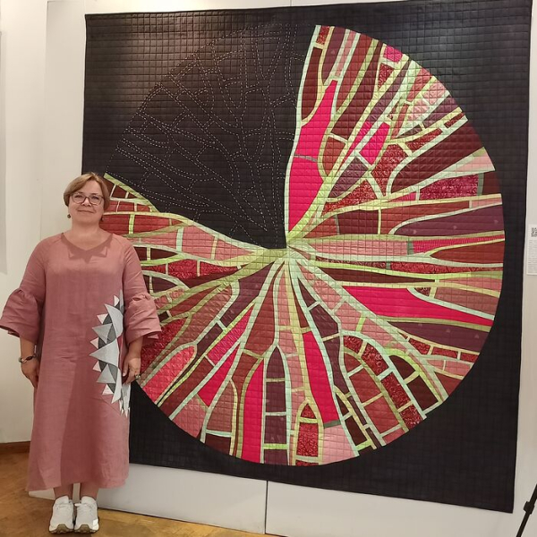 Лоскутная "Нимфея" омской мастерицы попала в американский музей