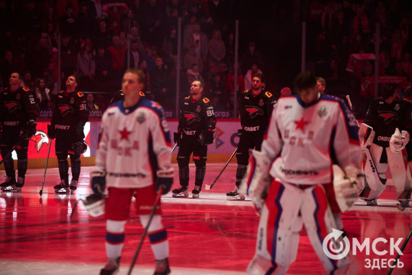 "Авангард" выиграл обе домашние игры у ЦСКА